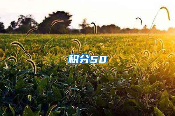 积分50