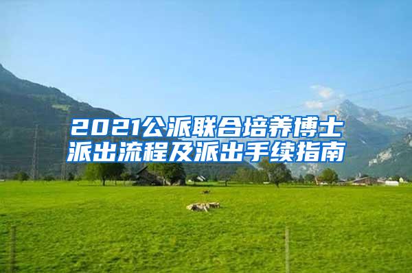 2021公派联合培养博士派出流程及派出手续指南