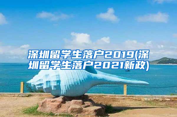 深圳留学生落户2019(深圳留学生落户2021新政)