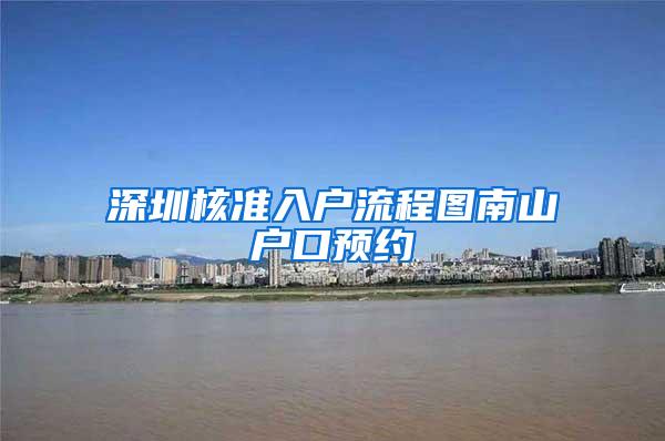 深圳核准入户流程图南山户口预约