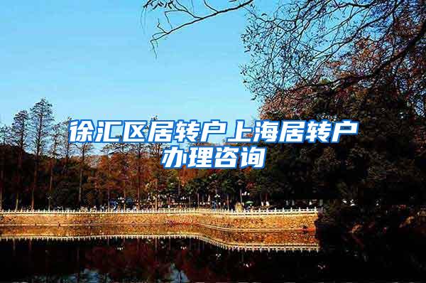 徐汇区居转户上海居转户办理咨询