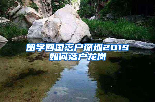 留学回国落户深圳2019如何落户龙岗