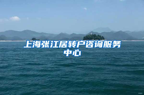 上海张江居转户咨询服务中心