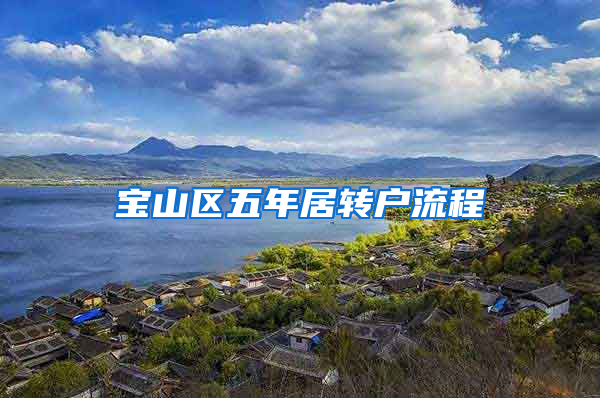 宝山区五年居转户流程