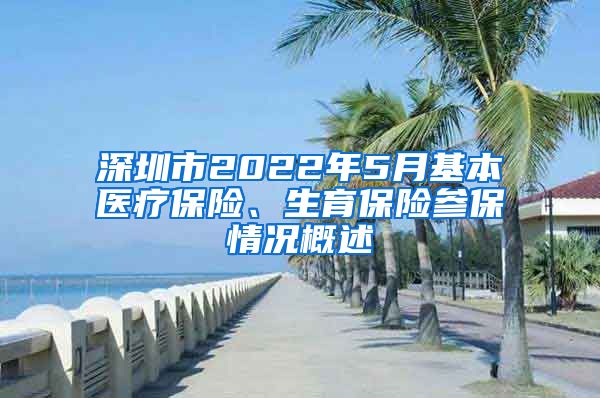深圳市2022年5月基本医疗保险、生育保险参保情况概述